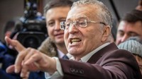 Vladimir Zhirinovsky (71). Seorang veteran politik pasca-Soviet. Pemimpin Partai Demokratis Liberal. Zhirinovsky merupakan politisi mapan sebelum nama Putin banyak didengar orang. Dia bergelar sarjana hukum.  (Foto: Dok. AFP via BBC)