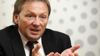 Boris Titov (57). Seorang pengusaha yang juga seorang liberal ekonom. Titov punya pengaruh dalam mempromosikan hubungan bisnis Rusia-China. Titov relatif baru dalam dunia politik. Dia terpilih sebagai capres dari Partai Pertumbuhan. (Foto: Dok. Reuters/Gregory Dukor)