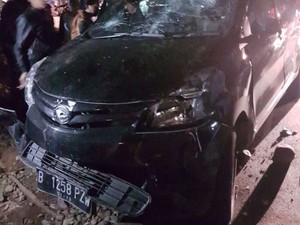 Mobil yang Dikemudikan WN Iran Tabrak 4 Motor di Depok