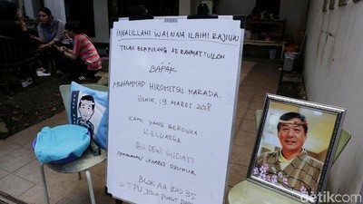 Suasana Rumah Duka Chef Harada