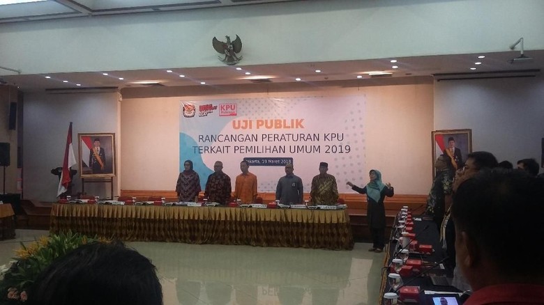 KPU Uji Publik Peraturan soal Pemilu 2019 KPU Uji Publik Peraturan soal Pemilu 2019