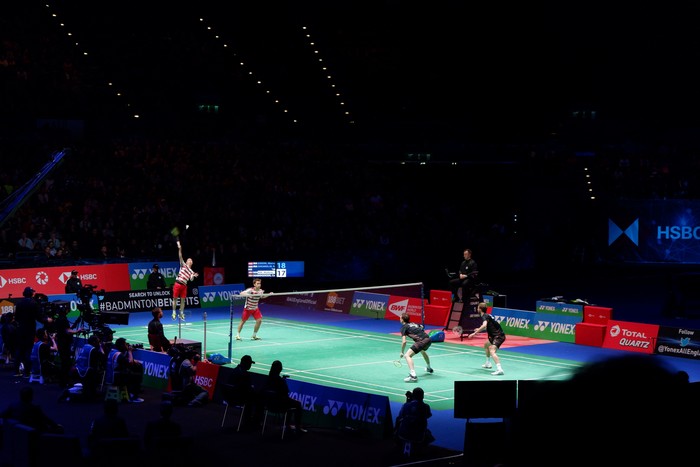 Dukungan Suporter Indonesia di All England