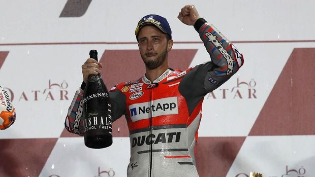 Pundi Dovizioso naik drastis setelah prestasi oke di 2017
