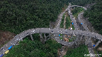 Foto Drone: Megah dan Cantik, Jembatan Kelok 9