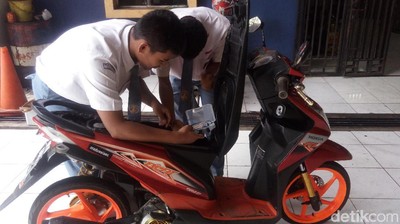 Siswa SMK di Semarang Bikin Teknologi Anti-maling untuk Motor