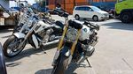 Foto: Rubicon hingga Harley Bupati HST Berjejer di Tj Priok