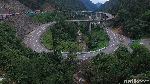 Foto Drone: Megah dan Cantik, Jembatan Kelok 9