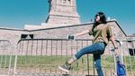 Foto: Gaya Liburan Penyanyi Dangdut Cita Citata