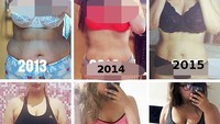 Ia mengaku bahwa sejak tahun 2013 ia berjuang mengalami dan menjaga naik-turun berat badannya, dan akhirnya tahun ini ia gagal saat berhasil mendapatkan badan idealnya tahun lalu. (Foto: Instagram/arianaomipi)