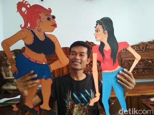 Kreasi Seniman Wayang Kulit Kontemporer Trenggalek Pesanan Dalang