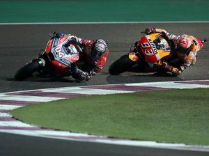 Meski Menang, Dovi Dibuat Khawatir dengan Kecepatan Marquez