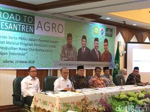 Mentan ke Kantor PBNU, Bahas Upaya Dongkrak Produksi Jagung