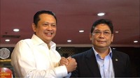 UU MD3 yang baru memberikan tambahan kursi pimpinan DPR untuk PDIP. PDIP lalu menunjuk Utut untuk mengisi posisi tersebut. Siang tadi, Utut menyerahkan surat penunjukan tersebut ke Ketua DPR Bambang Soesatyo (Parastiti/detikcom).