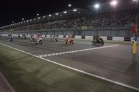 MotoGP Qatar dibatalkan. Tapi kelas Moto2 dan Moto3 tetap digelar. 