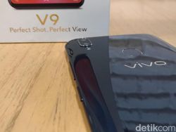Melihat Lebih Dekat Vivo V9 yang Mirip iPhone X