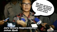 Jubir Presiden, Johan Budi, mengatakan apa yang dilakukan Jokowi dalam membagi-bagikan sertifikat tanah kepada warga itu nyata adanya