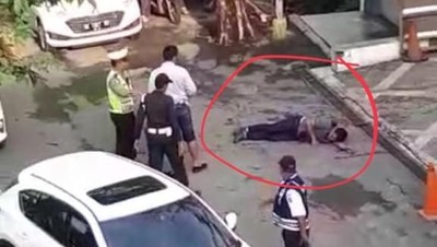 Penampakan Bandar Narkoba Menggelepar Usai Didor di Tepi Jalan