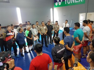 Tinjau Pelatnas Gulat, CdM Asian Games Juga Bawa Tim Kedokteran