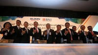 Dalam RUPS juga disetujui Laporan Tahunan Perseroan termasuk Laporan Tugas Pengawasan yang telah dilaksanakan oleh Dewan Komisaris untuk tahun buku yang berakhir pada 31 Desember 2017, dan mengesahkan Laporan Keuangan Konsolidasian Perseroan untuk tahun buku yang berakhir pada 31 Desember 2017. Istimewa/BNI.