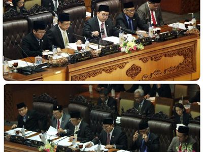 Before After Kursi Pimpinan DPR Ditambah Utut Adianto