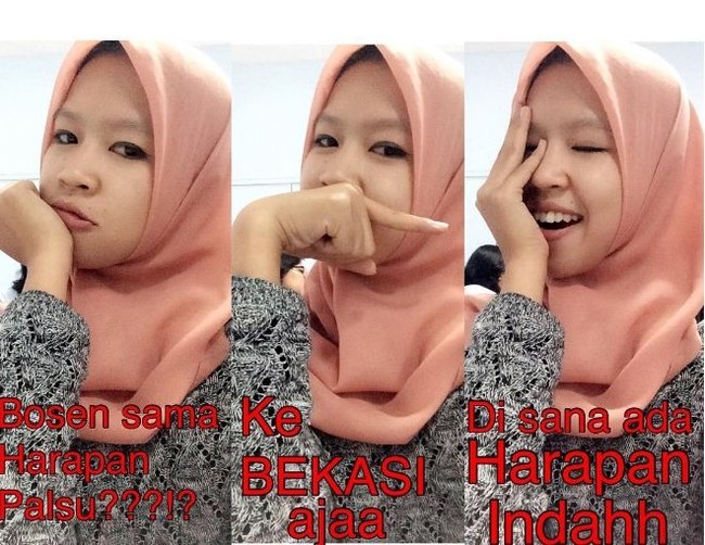 Ke Bekasi saja karena disana ada harapan indah. Foto: Istimewa