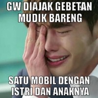 Diajak mudik bareng, tapi faktanya lebih sakit. Foto: Istimewa