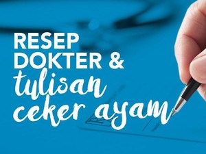Kata Dokter Soal Trademark Tulisan Cakar Ayam: Kalau Jelek Ya Jelek