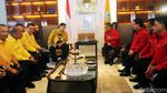 Bahas Pilpres, Sekjen PDIP Merapat ke DPP Partai Golkar