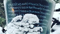 Perjalanan berlanjut ke Inggris, Prancis, Belgia, Jerman, Republik Ceko, Polandia, Slovakia, Hungaria, Serbia, Romania, Bulgaria, Turki, India, Malaysia, Indonesia bahkan Afrika. Tiap negara yang ia kunjungi akan Jeavons catat di motornya. (stephjeavons/Instagram)