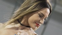 Umbrella girl di MotoGP Qatar (Mirco Lazzari gp/Getty Images)