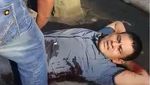 Penampakan Bandar Narkoba Menggelepar Usai Didor di Tepi Jalan