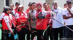 Gaya Imam Nahrawi Memanah