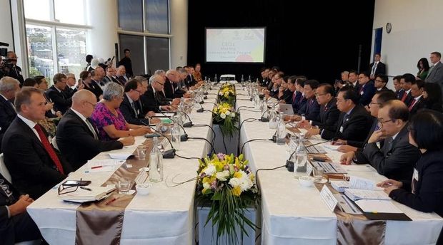 Pertemuan bilateral antara Indonesia dan Selandia Baru