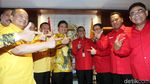 Bahas Pilpres, Sekjen PDIP Merapat ke DPP Partai Golkar