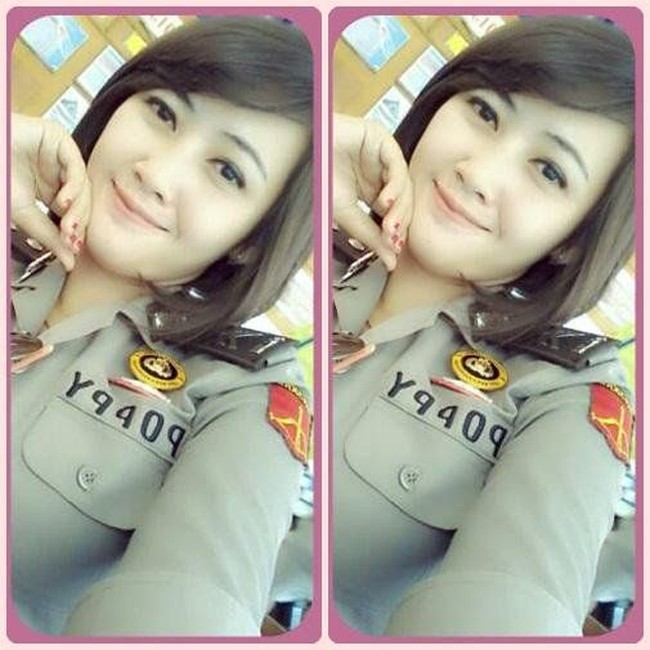 Brigadir Popy Puspasari mencuri atensi setelah sukses menyamar menjadi pekerja seks komersial. Bersama dengan rekannya Bripda Fitria Oktavia, polwan anggota Satreskrim Polres Garut berhasil mengungkap sindikat perdagangan orang untuk diperjual belikan sebagai PSK di salah satu tempat hiburan di Bali Foto: Instagram