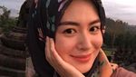 Foto: Mualaf Cantik Ayana dan Candi Borobudur
