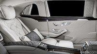 Kenyamanan kelas wahid di Mercedes-Benz Maybach Pullman. Foto: Top Gear