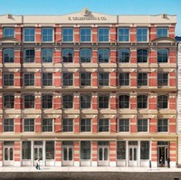 Penthouse dibangun pada 1877 dan merupakan bekas pabrik produksi sutera di abad 19. Foto: Dok. Stribling Marketing Associates