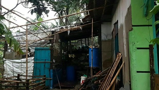 Ratusan Rumah di Ciamis Rusak Diterjang Puting Beliung