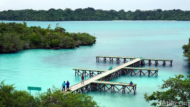 Dermaga Pulau Bair (Wahyu/detikTravel)