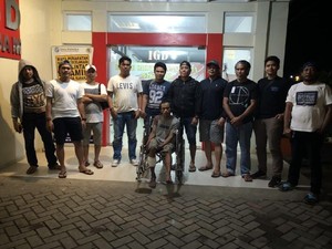 Polisi Lumpuhkan Kaki Pembobol Toko di Makassar dengan Timah Panas