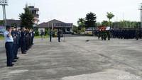Upacara pelepasan berlangsung khidmat (Foto: Dok Lanud Adisutjipto)