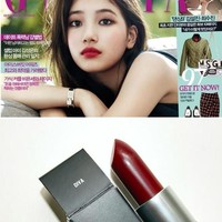 Jika mencari lipstik berwarna klasik, Anda bisa melirik opsinya yang pernah dipakai Suzy Bae ini. Lipstik MAC warna Diva dipakai Suzy dalam pemotretan majalah. Foto: Istimewa