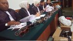 Foto: Pameran Kacamata Anniesa Hasibuan di Sidang First Travel