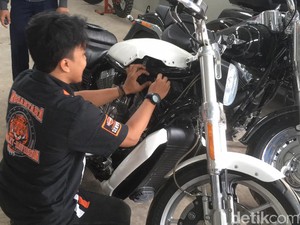 Lama Tak Dikendarai, 1 Unit Harley Sitaan KPK Mati Total