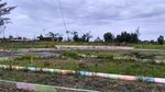 Foto: Proyek Taman Rp 2 M yang Dikorup Ramlan Kini Terbengkalai