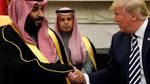 Foto: Senyum dan Tawa Putra Mahkota Saudi Saat Bertemu Trump