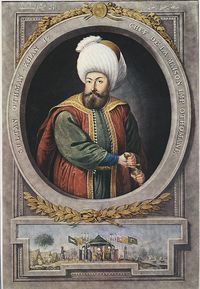 Lukisan sosok Osman Bey.