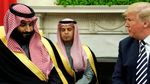 Foto: Senyum dan Tawa Putra Mahkota Saudi Saat Bertemu Trump