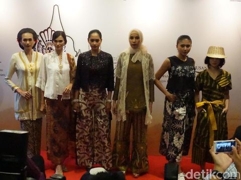 Kolaborasi batik dan sendra tari